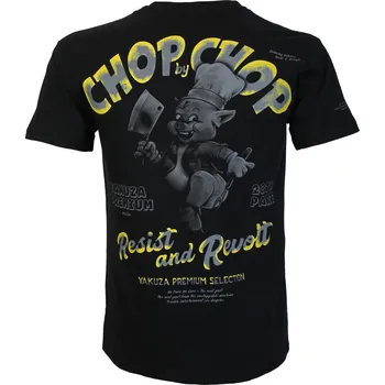 Pánské oblečení Pánské triko Yakuza Premium 4009 black velikost: 4XL