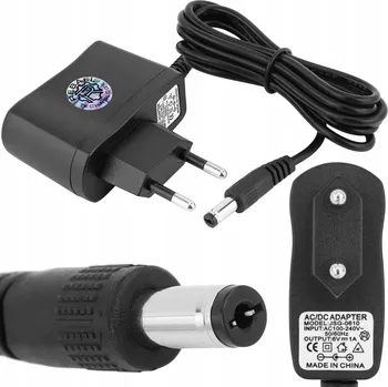 NAPÁJECÍ ZDROJ 6V 1A 1000mA 6W IMPULZNÍ DC SÍŤOVÝ UNIVERZÁLNÍ REBALL 2.1/5.5mm