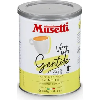 Káva Mletá káva Gentile 100% Arabica pražírny Musetti S.P.A., 250 g