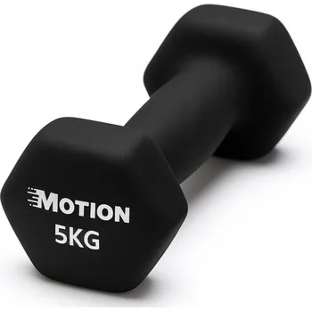 Neoprenové činky Motion 1x 5 kg 1 ks