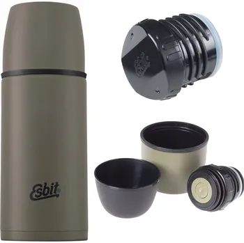 Termoska Termos Esbit Vacuum Flask 0,5l zelený 2 hrnky 2 zátky