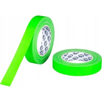 Lepicí páska Fluorescenční Gaffer páska pro značení 6100 25 m x 25 mm, barva - zelená