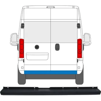 Nárazník Zadní nárazník pro Peugeot Boxer 2018-