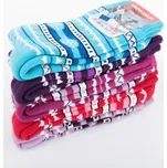 THERMO FROTÉ ponožky 41/42 Norský vzor béžové