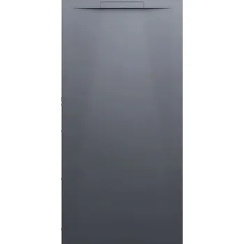 Sprchová vanička LAUFEN PRO S Sprchová vanička, obdélníková, s lineárním odtokem na kratší straně, materiál Marbond 2000x1000, Antracit - H2111810780001