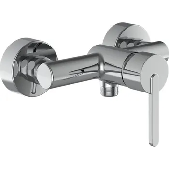 Vodovodní baterie LAUFEN LUA Sprchová nástěnná páková baterie bez sprchového příslušenství, chrom 165x220, no colour - H3310810044001