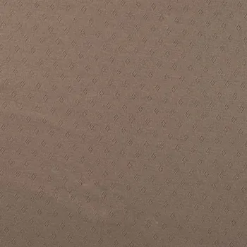 Bavlněný úplet pointelle taupe