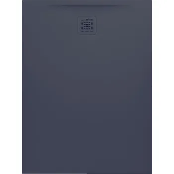 Sprchová vanička LAUFEN PRO Sprchová vanička, obdélníková, s odtokem na kratší straně, materiál Marbond 1200x900, Antracit - H2109580780001