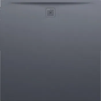 Sprchová vanička LAUFEN PRO Sprchová vanička, čtvercová, s odtokem na straně, materiál Marbond 1400x1400, Antracit - H2129580780001