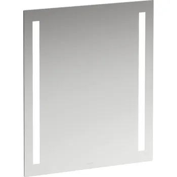 Zrcadlo LAUFEN LANI Zrcadlo 600 mm, vertikální LED osvětlení, bez rámu, IP 44, 4000 K, pro externí vypínač 600x30, no colour - H4038521121441