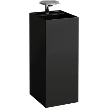 Umyvadlo Kartell LAUFEN Volně stojící umyvadlo, se speciálním skrytým vývodem 375x435, Černá lesklá - H8113310201581