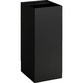 Umyvadlo Kartell LAUFEN Volně stojící umyvadlo, se speciálním skrytým vývodem 375x435, Černá mat - H8113317161121