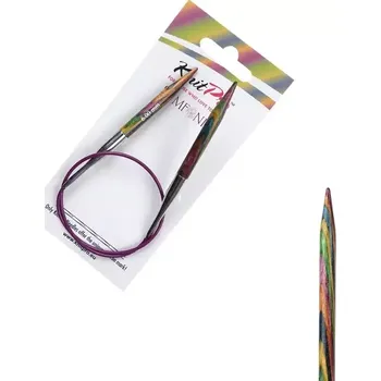 Jehlice KnitPro Symfonie kruhové fixní jehlice 6mm 40cm (KnitPro Symfonie kruhové dřěvěné jehlice 6mm 40cm)