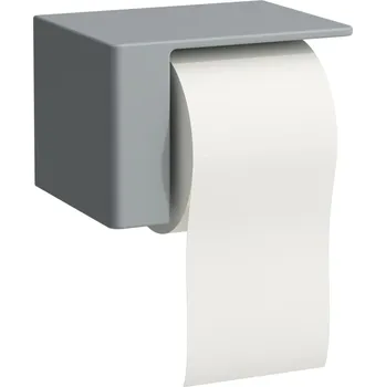 LAUFEN VAL Držák toaletního papíru, včetně instalační sady, pravý 170x135, Grafit mat - H8722807580001