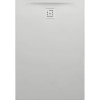 Sprchová vanička LAUFEN PRO Sprchová vanička, obdélníková, s odtokem na kratší straně, materiál Marbond 1300x900, Light grey - H2159580770001