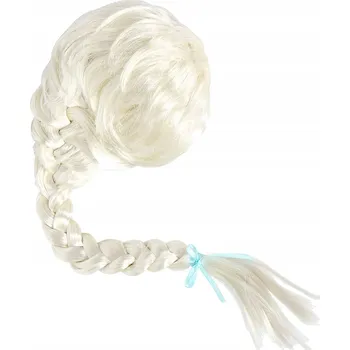 Karnevalový kostým LEDOVÉ KRÁLOVSTVÍ KOSTÝM , Elsa, cop, doplněk ke kostýmu