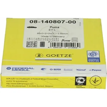 Píst motoru Sada pistnich krouzku, 08-140807-00