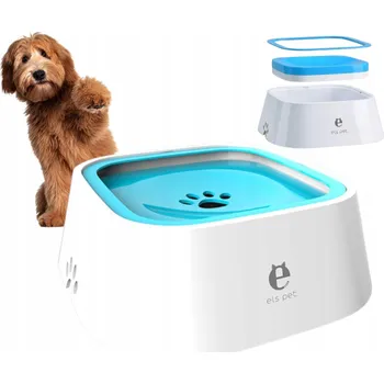 Miska pro psa Jedna plastová miska Els Pet bílá 1,5 l