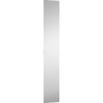 Koupelnový nábytek LAUFEN SPACE Vysoká skříňka, dvířka vlevo nebo vpravo, 4 skleněné police, včetně instalačního setu 494012 300x300, Světlý ořech, hliníkový úchyt - H4109011601011