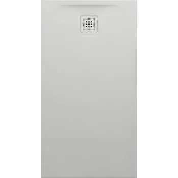 Sprchová vanička LAUFEN PRO Sprchová vanička, obdélníková, s odtokem na kratší straně, materiál Marbond 1300x700, Light grey - H2129520770001