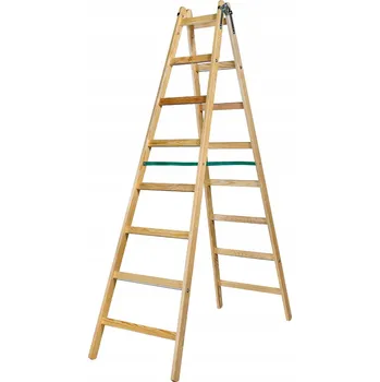 Žebřík ŽEBŘÍK BRAKET PREMIUM 2X8 PŘÍČEK 240 CM