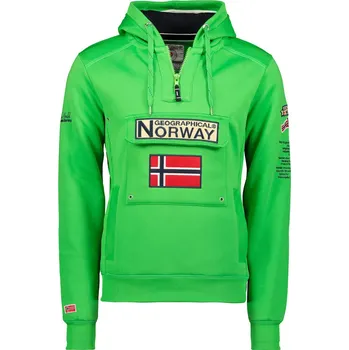 Pánská mikina GEOGRAPHICAL NORWAY mikina pánská GYMCLASS M zelená