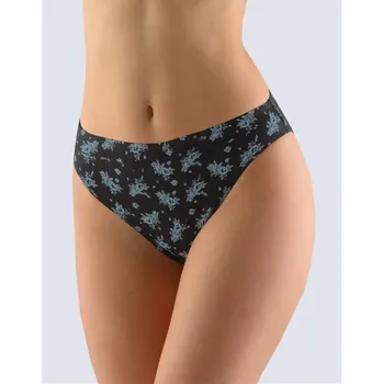 Kalhotky GINA 10193 Kalhotky úzký bok Barva: vanilková piškotová, Velikost: 34/36