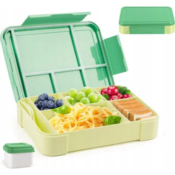Svačinový box SVAČINOVÝ BOX SOS BOX BENTO 1330 ML S 5 PŘIHRÁDKAMI