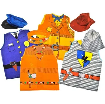 Karnevalový kostým Kostým na karneval Policista Šerif Rytíř Indián ZA1214 hračky