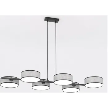 Emibig DRUMZ 6 GRAY Závěsné/stropní svítidlo Černé. šedé E14 10W MAX LED Š