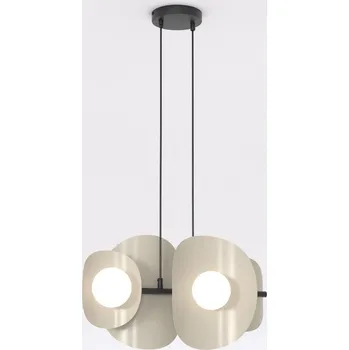 Emibig ELEMENTI 4 BL MOKKA Závěsné/stropní svítidlo Mocha G9 8W MAX LED Bílá