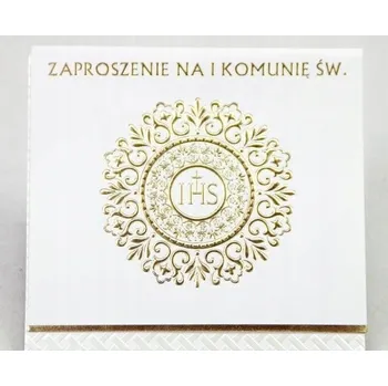 Obraz Pozvánka na První svaté přijímání 12 x 12 cm