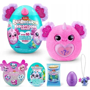 plyšák Sada ZURU Rainbocorns Axolotlcorn Surprise Gillda Axolotl plyšák