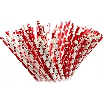 Papírová Brčka Tamipol 10 ks