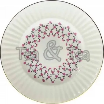 Talíř Dezertní talíř Síť Růžová Vlna 15,5 cm Lomonosov