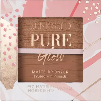 Make-up Sunkissed Pure Glow Matný Bronzer na Obličej