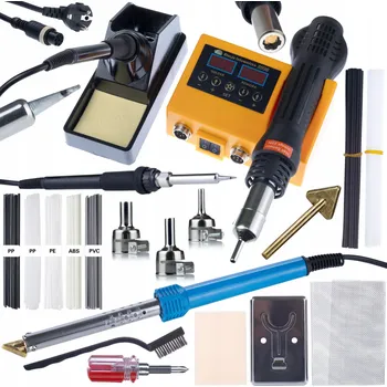 Páječka SADA PÁJEČKA 2V1 VÝKONNÁ ROSFIX OH 660W BLUE LARK PŘÍSLUŠENSTVÍ 5 PÁJEK