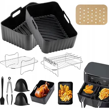 Příslušenství pro fritézu SILIKONOVÁ FORMA VLOŽKA DO HORKOVZDUŠNÉ FRITÉZY NINJA AF400EU AIR FRYER SADA