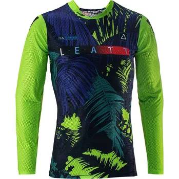 Elektrokoloběžka LEATT MOTO 5.5 ULTRAWELD JERSEY JUNGLE COLOR BLACK/GREEN FLUO VELIKOST S