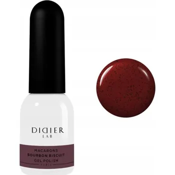 Lak na nehty Hybridní lak barevný lak Didier Lab Odstíny hnědé a béžové