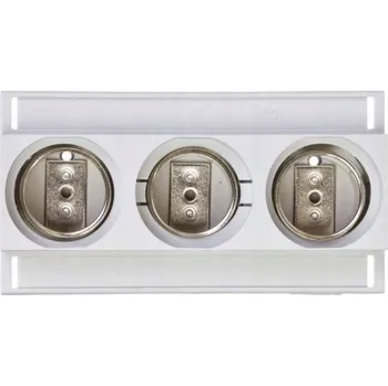 Elektrická zásuvka ETI Polam Elektrická Zásuvka zásuvka bílá