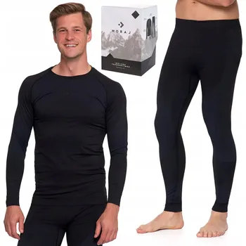 Pánské termoprádlo Pánské Termoaktivní Prádlo Termo Oblečení Set Vrchní a Spodní Díl MORAJ 3XL