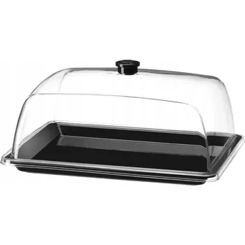 Obdélníkový bufetový výstavní tác s víkem GN 1/2 - Hendi 203583