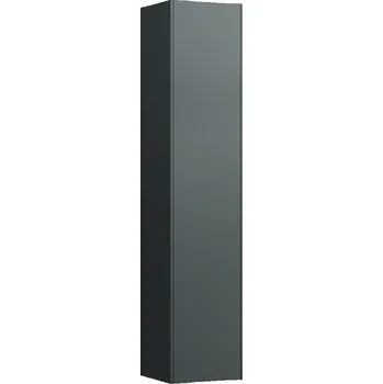 Koupelnový nábytek LAUFEN BASE Vysoká skříňka, závěsy dvířek vlevo (bočnice korpusu s výřezem) 350x335, Šedá traffic - H4026811102661