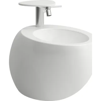 Bidet LAUFEN ILBAGNOALESSI Závěsný bidet 585x390, Bílá LCC (LAUFEN Clean Coat) - H8309714003041