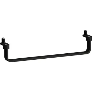 Držák na ručník LAUFEN LANI Držák na ručník Reling 450 mm 400x55, Černá mat - H3811204500001