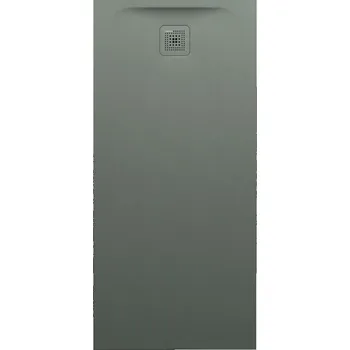 Sprchová vanička LAUFEN PRO Sprchová vanička, obdélníková, s odtokem na kratší straně, materiál Marbond 1500x700, Betonově šedá - H2129590790001