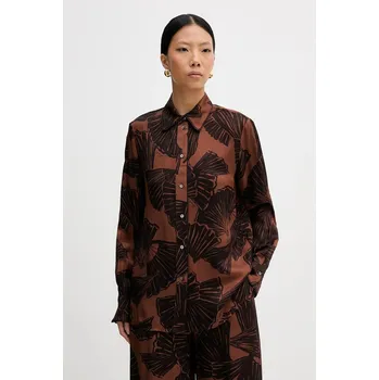 Dámská košile Košile Karl Lagerfeld B1W11009 hnědá 88X, vel. 40