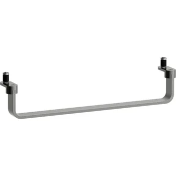 Držák na ručník LAUFEN LANI Držák na ručník Reling 450 mm 400x55, Nerezová ocel broušená - H3811209280001