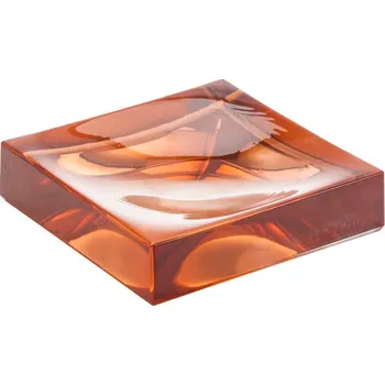 Mýdlenka Kartell LAUFEN Mýdlenka 'Boxy', plastová 105x105, Pudrová růžová - H3833300930001